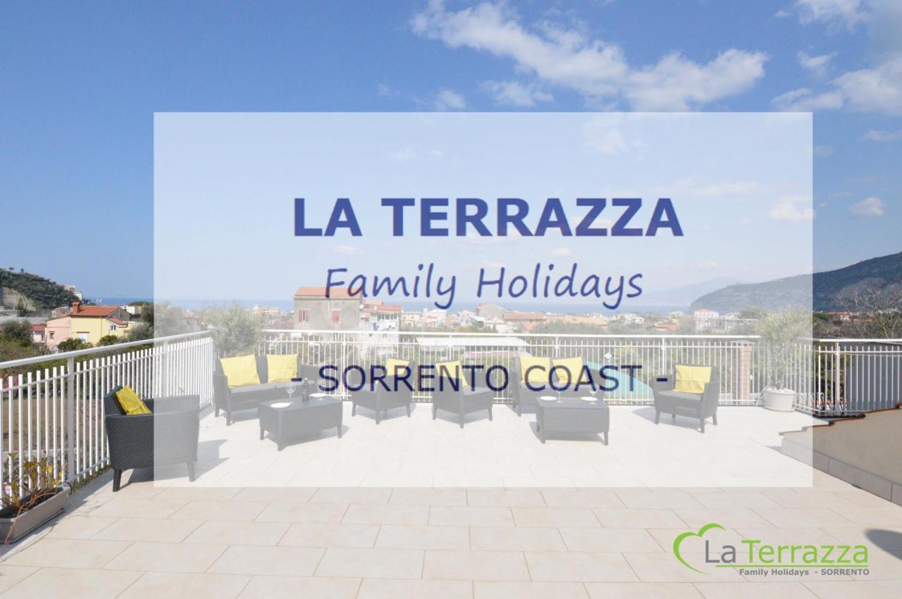 Sant'Angelo  La Terrazza Family Holidays, Sorrento Coaostヴィラ エクステリア 写真